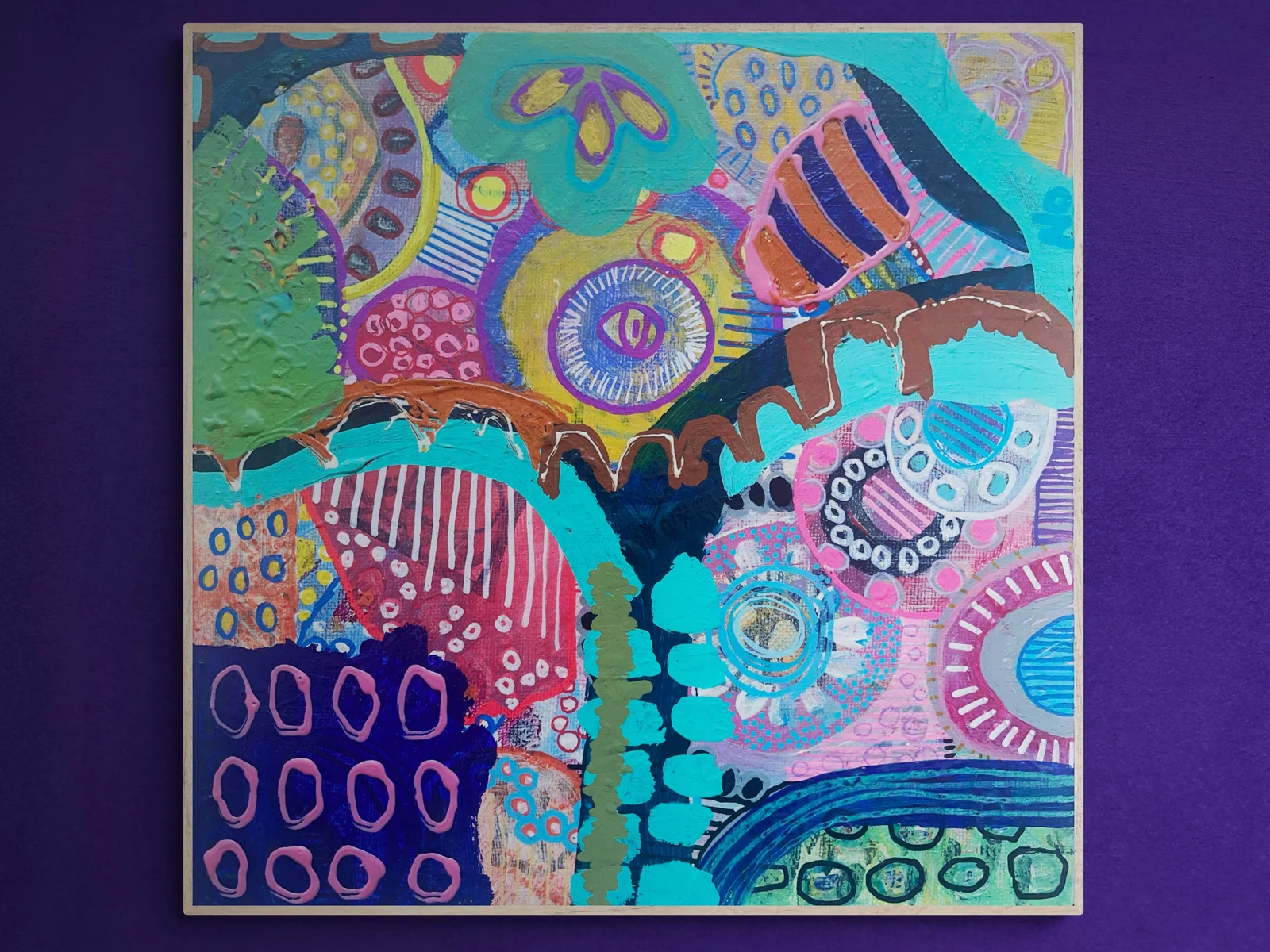 Mixed Media Abstract Wall Art - Intuitive Art - Colorful Abstract Painting - Modern Wall Art - Expressionist Painting - Textured Wall Art