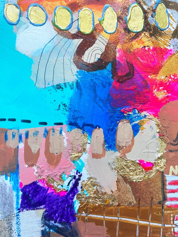 View Abstract Painting, Colorful Modern Art, Colorful Art, Art Journal, Textured, Contemporary Wall Art
