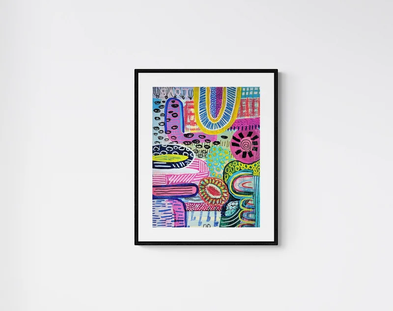 Original Abstract Wall Art - 10